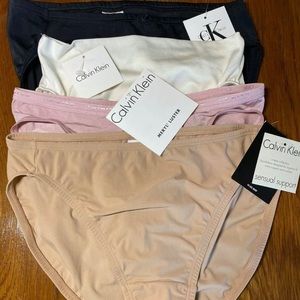Lot of 3 Calvin Klein Panties- NEW
